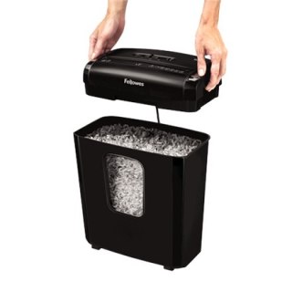 Fellowes Powershred | 6M | Mini-cięcie | Niszczarka | P-4 | Karty kredytowe | Zszywki | Spinacze | Papier | 13 litrów