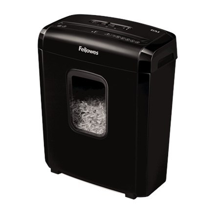 Fellowes Powershred | 6M | Mini-cięcie | Niszczarka | P-4 | Karty kredytowe | Zszywki | Spinacze | Papier | 13 litrów Fellowes Powershred | 6M | Mini-cięcie | Niszczarka | P-4 | Karty kredytowe | Zszywki | Spinacze | Papier | 13 litrów