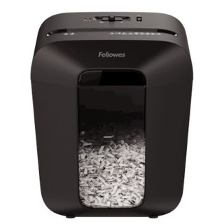 Fellowes Powershred | LX50 | Cross-cut | Niszczarka | P-4 | Karty kredytowe | Zszywki | Spinacze | Papier | 17 litrów | Czarny