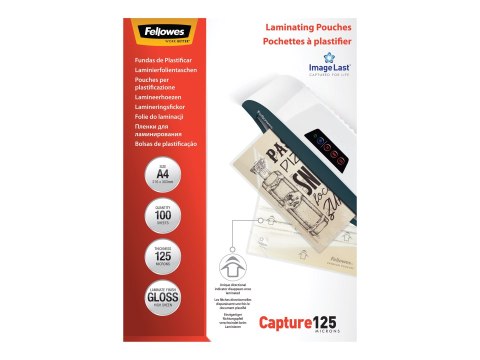 Fellowes | Woreczki do laminowania | A4 (210 x 297 mm) | Błyszczące Fellowes | Woreczki do laminowania | A4 (210 x 297 mm) | Błyszczące