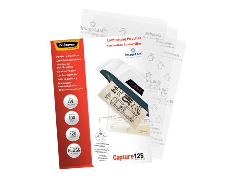 Fellowes | Woreczki do laminowania | A4 (210 x 297 mm) | Błyszczące Fellowes | Woreczki do laminowania | A4 (210 x 297 mm) | Błyszczące