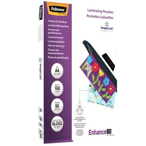 Fellowes | Woreczki do laminowania | A4 (210 x 297 mm) Fellowes | Woreczki do laminowania | A4 (210 x 297 mm)