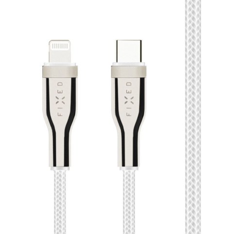 Fixed | Braided Cable USB-C/Lightning, 2 m | FIXDB-CL2-WH Fixed | Braided Cable USB-C/Lightning, 2 m | FIXDB-CL2-WH