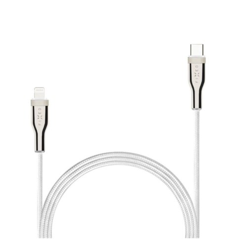 Fixed | Braided Cable USB-C/Lightning, 2 m | FIXDB-CL2-WH Fixed | Braided Cable USB-C/Lightning, 2 m | FIXDB-CL2-WH