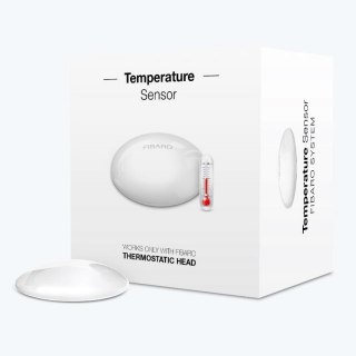 Fibaro | Czujnik termostatu grzejnikowego | Z-Wave EU