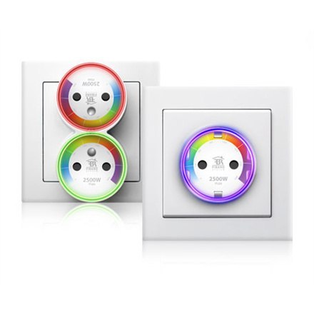 Fibaro | Wtyczka ścienna | Z-Wave | Biały Fibaro | Wtyczka ścienna | Z-Wave | Biały