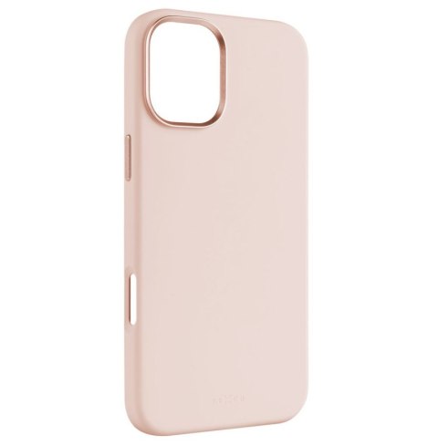 Fixed MagFlow | Back cover | Apple | iPhone 16 Plus | Liquid silicon | Pink Fixed MagFlow | Back cover | Apple | iPhone 16 Plus | Liquid silicon | Pink
