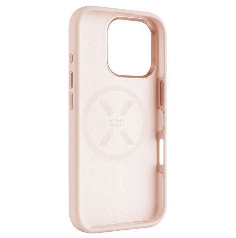 Fixed MagFlow | Back cover | Apple | iPhone 16 Pro | Liquid silicon | Pink Fixed MagFlow | Back cover | Apple | iPhone 16 Pro | Liquid silicon | Pink