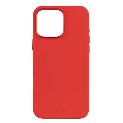 Fixed MagFlow | Back cover | Apple | iPhone 16 Pro Max | Liquid silicon | Red Fixed MagFlow | Back cover | Apple | iPhone 16 Pro Max | Liquid silicon | Red