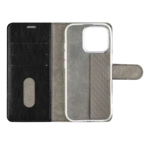 Fixed Opus | Book Case | Apple | iPhone 16 Pro Max | Leather | Black Fixed Opus | Book Case | Apple | iPhone 16 Pro Max | Leather | Black