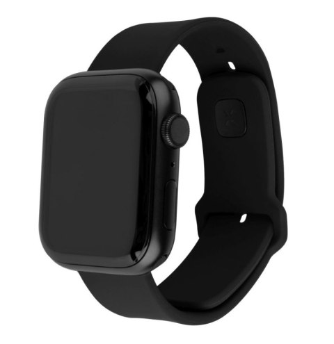 Fixed | Sporty Strap Set for Apple Watch Ultra 49mm | 180-250 mm | Black | Silicone Fixed | Sporty Strap Set for Apple Watch Ultra 49mm | 180-250 mm | Black | Silicone