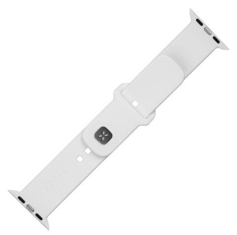 Fixed | Sporty Strap Set for Apple Watch Ultra 49mm | 180-250 mm | White | Silicone Fixed | Sporty Strap Set for Apple Watch Ultra 49mm | 180-250 mm | White | Silicone