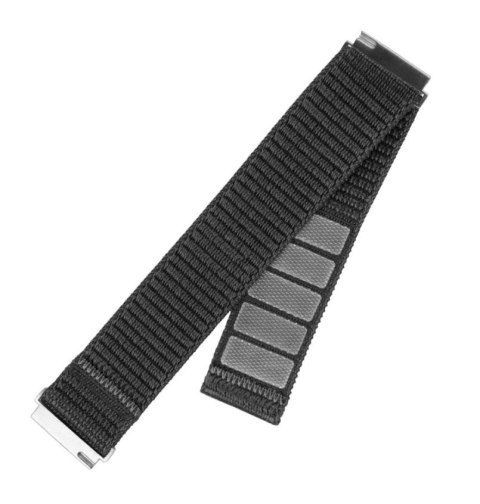 Fixed | Sporty Strap with Quick Release 22mm for Smartwatch | 160-210 mm | Dark gray | Nylon Fixed | Sporty Strap with Quick Release 22mm for Smartwatch | 160-210 mm | Dark gray | Nylon