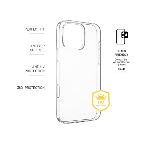 Fixed | Story AntiUV | Back Cover | Apple | iPhone 16 Pro Max | TPU | Clear Fixed | Story AntiUV | Back Cover | Apple | iPhone 16 Pro Max | TPU | Clear