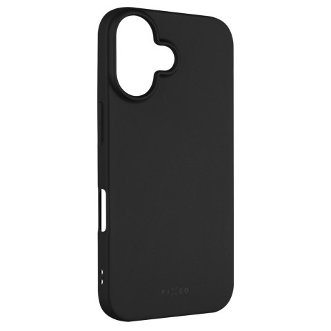 Fixed | Story | Back Cover | Apple | iPhone 16 | Rubber | Black Fixed | Story | Back Cover | Apple | iPhone 16 | Rubber | Black