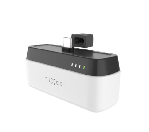 Fixed | Zen 5 Plug-in 20W Powerbank | FIXZEN-5PL-WH | 5000 mAh | USB-C: DC 5V/3A, 9V/2.22A, 12V/1.67A 20W MAX | White Fixed | Zen 5 Plug-in 20W Powerbank | FIXZEN-5PL-WH | 5000 mAh | USB-C: DC 5V/3A, 9V/2.22A, 12V/1.67A 20W MAX | White