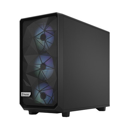 Fractal Design | Meshify 2 Lite RGB TG Light Tint | Side window | Black | E-ATX | Power supply included No | ATX Fractal Design | Meshify 2 Lite RGB TG Light Tint | Side window | Black | E-ATX | Power supply included No | ATX
