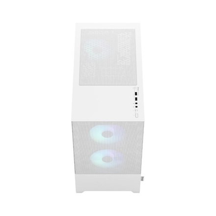 Fractal Design | Pop Mini Air RGB | Okno boczne | White TG Clear Tint | mATX, Mini ITX | Zasilacz w zestawie Nie | ATX Fractal Design | Pop Mini Air RGB | Okno boczne | White TG Clear Tint | mATX, Mini ITX | Zasilacz w zestawie Nie | ATX