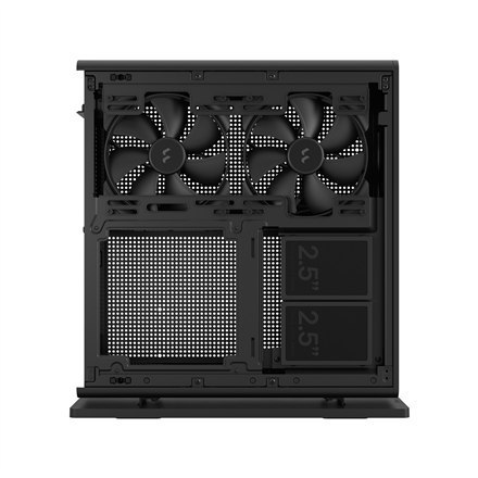 Fractal Design | Ridge | FD-C-RID1N-11 | Czarny | Mini ITX | Zasilacz NIE | SFX, SFX-L Fractal Design | Ridge | FD-C-RID1N-11 | Czarny | Mini ITX | Zasilacz NIE | SFX, SFX-L