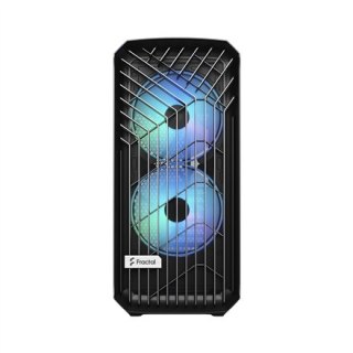 Fractal Design | Torrent Compact RGB TG Light Tint | Okno boczne | Czarny | Zasilacz w zestawie | ATX