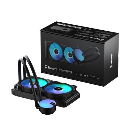 Fractal Design | Water Cooling Unit | Lumen S24 V2 RGB | Intel, AMD | CPU Liquid Cooler Fractal Design | Water Cooling Unit | Lumen S24 V2 RGB | Intel, AMD | CPU Liquid Cooler