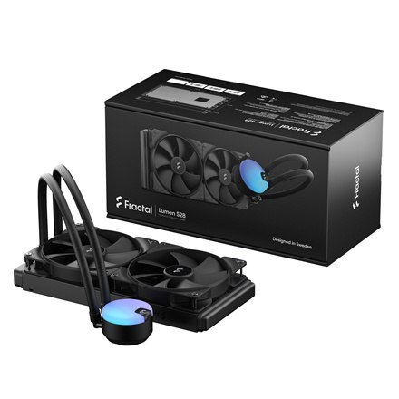 Fractal Design | Water Cooling Unit | Lumen S28 V2 | Intel, AMD | CPU Liquid Cooler Fractal Design | Water Cooling Unit | Lumen S28 V2 | Intel, AMD | CPU Liquid Cooler