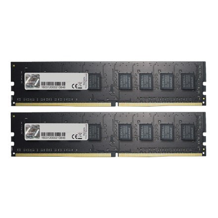 G.Skill | 16 GB: 2 x 8 GB | Zestaw pamięci | DDR4 SDRAM - DIMM 288-pin | 2666 MHz | CAS Latency CL19 | Napięcie 1,2 V | Niebufor G.Skill | 16 GB: 2 x 8 GB | Zestaw pamięci | DDR4 SDRAM - DIMM 288-pin | 2666 MHz | CAS Latency CL19 | Napięcie 1,2 V | Niebufor