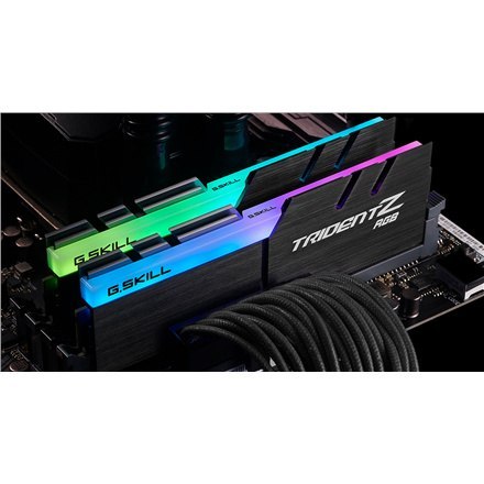 G.Skill | 16 GB: 2 x 8 GB | Zestaw pamięci | DDR4 SDRAM - DIMM 288-pin | 3200 MHz | CAS Latency CL16 | Napięcie 1,35 V | Niebufo G.Skill | 16 GB: 2 x 8 GB | Zestaw pamięci | DDR4 SDRAM - DIMM 288-pin | 3200 MHz | CAS Latency CL16 | Napięcie 1,35 V | Niebufo