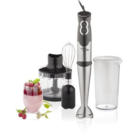 Gallet | Blender | Naucelle 3w1 GALMIX435 | Blender ręczny | 500 W | Liczba prędkości 2 | Rozdrabniacz | Kruszenie lodu | Czarny Gallet | Blender | Naucelle 3w1 GALMIX435 | Blender ręczny | 500 W | Liczba prędkości 2 | Rozdrabniacz | Kruszenie lodu | Czarny