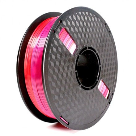 Gembird | Fioletowy/czerwony | Jedwabny filament PLA Gembird | Fioletowy/czerwony | Jedwabny filament PLA