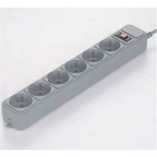 Gembird | Gembird SPG6-B-6C Power Cube - listwa przeciwprzepięciowa | Złącze wyjściowe Qty 6 | 1,8 m | Biały