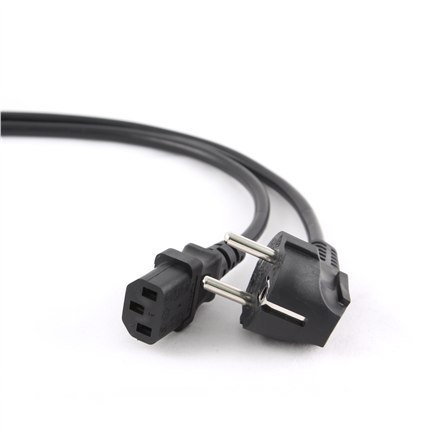 Gembird | PC-186-VDE | Kabel zasilający | Zasilanie IEC 60320 C13 | Zasilanie CEE 7/7 | 5 m | Czarny | Czarny Gembird | PC-186-VDE | Kabel zasilający | Zasilanie IEC 60320 C13 | Zasilanie CEE 7/7 | 5 m | Czarny | Czarny