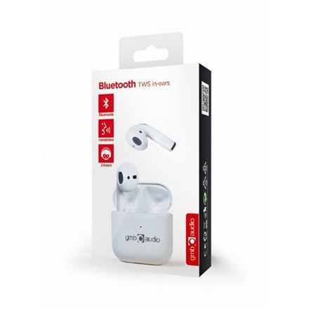 Gembird | TWS Earbuds Valletta | TWS-MLA-GW | Bluetooth | Biały Gembird | TWS Earbuds Valletta | TWS-MLA-GW | Bluetooth | Biały