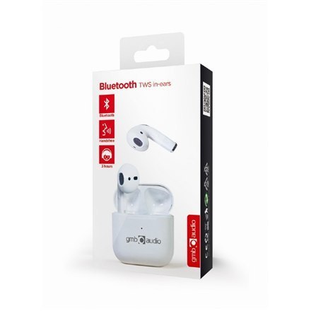 Gembird | TWS Earbuds Valletta | TWS-MLA-GW | Bluetooth | Biały Gembird | TWS Earbuds Valletta | TWS-MLA-GW | Bluetooth | Biały