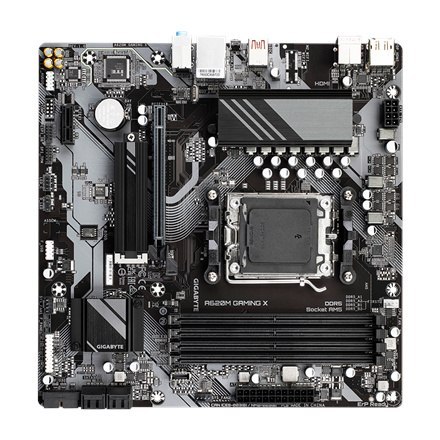 Gigabyte | A620M GAMING XG10 | Rodzina procesorów AMD | Gniazdo procesora AM5 | DDR5 DIMM | Gniazda pamięci 4 | Obsługiwane inte Gigabyte | A620M GAMING XG10 | Rodzina procesorów AMD | Gniazdo procesora AM5 | DDR5 DIMM | Gniazda pamięci 4 | Obsługiwane inte