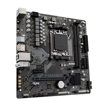Gigabyte | A620M H 1.0 M/B | Rodzina procesorów AMD | Gniazdo procesora AM5 | DDR5 DIMM | Gniazda pamięci 2 | Obsługiwane interf Gigabyte | A620M H 1.0 M/B | Rodzina procesorów AMD | Gniazdo procesora AM5 | DDR5 DIMM | Gniazda pamięci 2 | Obsługiwane interf