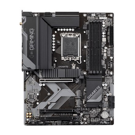 Gigabyte | B760 GAMING X AX 1.1 M/B | Rodzina procesorów Intel | Gniazdo procesora LGA1700 | DDR5 DIMM | Gniazda pamięci 4 | Obs Gigabyte | B760 GAMING X AX 1.1 M/B | Rodzina procesorów Intel | Gniazdo procesora LGA1700 | DDR5 DIMM | Gniazda pamięci 4 | Obs