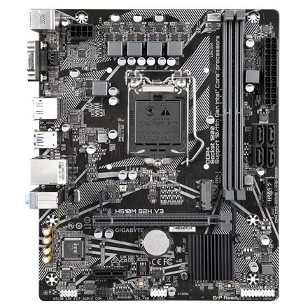Gigabyte | H510M S2H V3 1.0 M/B | Rodzina procesorów Intel | Gniazdo procesora LGA1200 | DDR4 DIMM | Gniazda pamięci 2 | Obsługi Gigabyte | H510M S2H V3 1.0 M/B | Rodzina procesorów Intel | Gniazdo procesora LGA1200 | DDR4 DIMM | Gniazda pamięci 2 | Obsługi