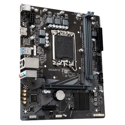 Gigabyte | H610M K DDR4 1.0 M/B | Rodzina procesorów Intel | Gniazdo procesora LGA1700 | DDR4 DIMM | Gniazda pamięci 2 | Obsługi Gigabyte | H610M K DDR4 1.0 M/B | Rodzina procesorów Intel | Gniazdo procesora LGA1700 | DDR4 DIMM | Gniazda pamięci 2 | Obsługi