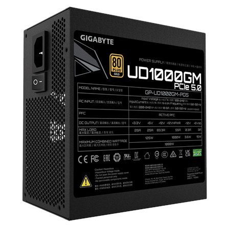 Gigabyte | PSU | GP-UD1000GM PG5 | W | 1000 W Gigabyte | PSU | GP-UD1000GM PG5 | W | 1000 W