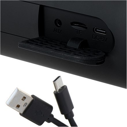 Głośnik | CR 1901 | 60 W | Wodoodporny | Bluetooth | Czarny | Przenośny | Połączenie bezprzewodowe Głośnik | CR 1901 | 60 W | Wodoodporny | Bluetooth | Czarny | Przenośny | Połączenie bezprzewodowe