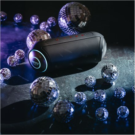 Głośnik | CR 1901 | 60 W | Wodoodporny | Bluetooth | Czarny | Przenośny | Połączenie bezprzewodowe Głośnik | CR 1901 | 60 W | Wodoodporny | Bluetooth | Czarny | Przenośny | Połączenie bezprzewodowe