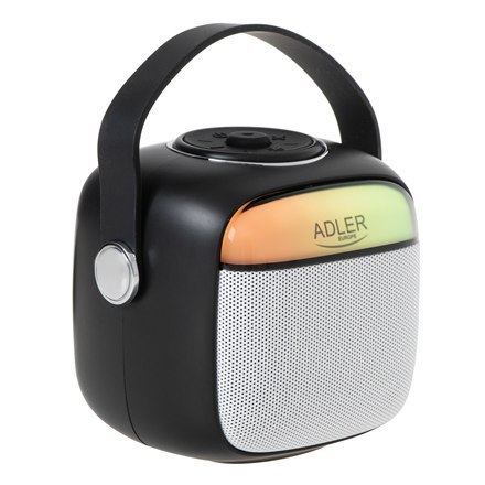 Głośnik karaoke z mikrofonem | AD 1199B | Bluetooth | Czarny | Przenośny | Połączenie bezprzewodowe Głośnik karaoke z mikrofonem | AD 1199B | Bluetooth | Czarny | Przenośny | Połączenie bezprzewodowe