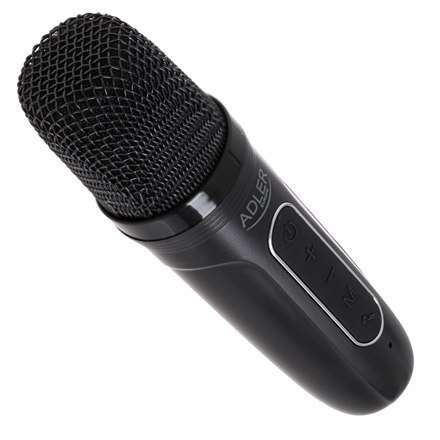 Głośnik karaoke z mikrofonem | AD 1199B | Bluetooth | Czarny | Przenośny | Połączenie bezprzewodowe Głośnik karaoke z mikrofonem | AD 1199B | Bluetooth | Czarny | Przenośny | Połączenie bezprzewodowe