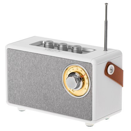 Głośnik z radiem | CR 1902 W | 5 W | Bluetooth | Biały | Połączenie bezprzewodowe Głośnik z radiem | CR 1902 W | 5 W | Bluetooth | Biały | Połączenie bezprzewodowe