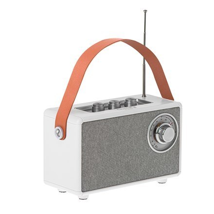 Głośnik z radiem | CR 1902 W | 5 W | Bluetooth | Biały | Połączenie bezprzewodowe Głośnik z radiem | CR 1902 W | 5 W | Bluetooth | Biały | Połączenie bezprzewodowe