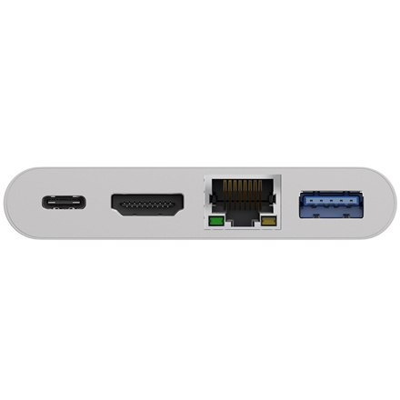 Goobay | Adapter wieloportowy USB-C (HDMI + Ethernet, PD) | 62105 Goobay | Adapter wieloportowy USB-C (HDMI + Ethernet, PD) | 62105
