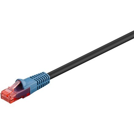 Goobay | CAT 6 Outdoor-patch cable U/UTP | 94389 | 15 m | Black | Wstępnie okablowany, nieekranowany kabel LAN z wtykami RJ45 do Goobay | CAT 6 Outdoor-patch cable U/UTP | 94389 | 15 m | Black | Wstępnie okablowany, nieekranowany kabel LAN z wtykami RJ45 do