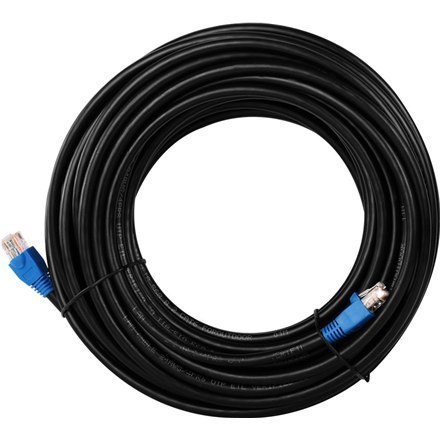 Goobay | CAT 6 Outdoor-patch cable U/UTP | 94389 | 15 m | Black | Wstępnie okablowany, nieekranowany kabel LAN z wtykami RJ45 do Goobay | CAT 6 Outdoor-patch cable U/UTP | 94389 | 15 m | Black | Wstępnie okablowany, nieekranowany kabel LAN z wtykami RJ45 do