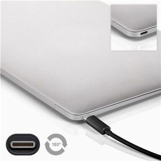 Goobay | Kabel USB-C | Męski | 9-pinowy USB typu A | Męski | 24-pinowy USB-C | Czarny | 2 m
